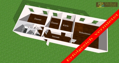 Großzügige ruhige 81m² Wohnung mit Gartenanteil